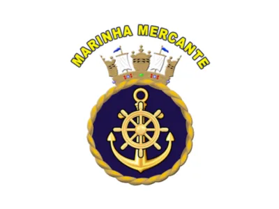 a logo with a anchor and crown