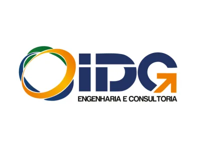 a logo with a circle and arrow