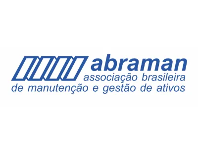 a blue and white logo