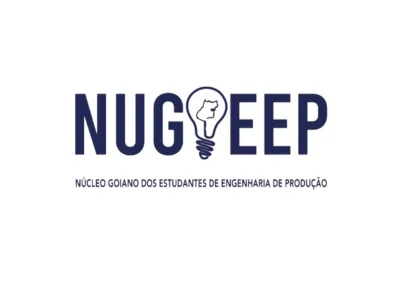 a logo with a light bulb and text